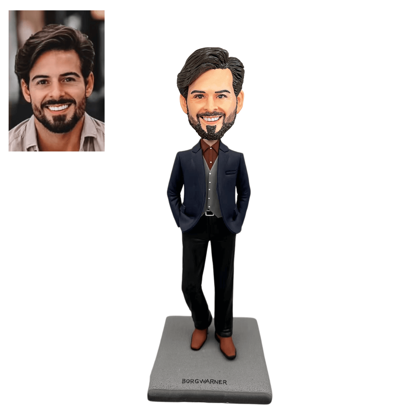 Gentleman Bobblehead Doll Customization