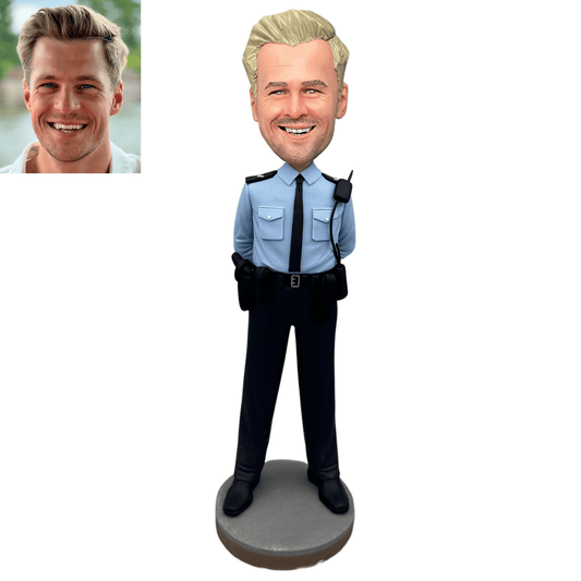 Bobblehead Doll In Uniform