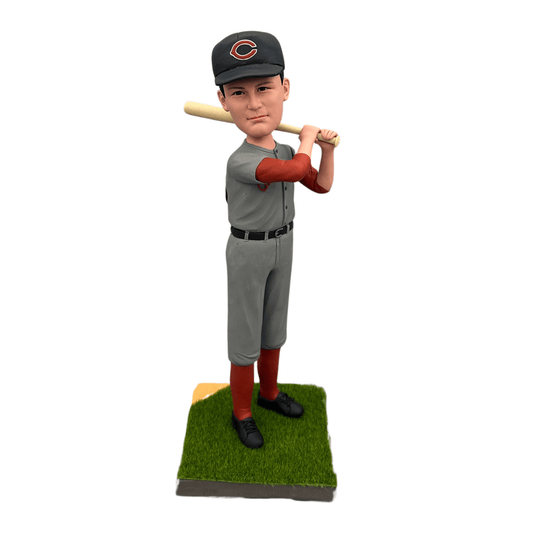 Green Lawn Baseball Bobblehead