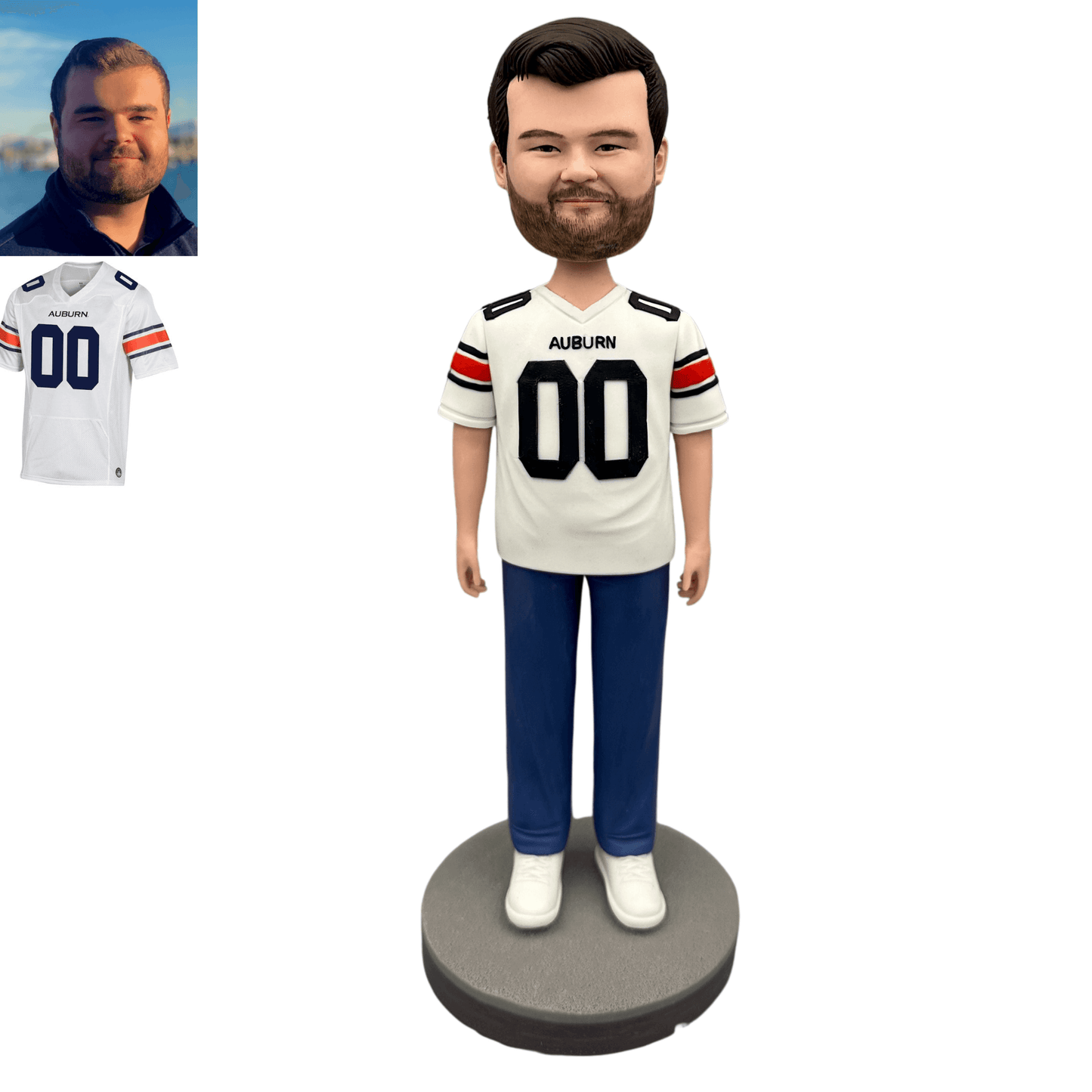 Bobbleheads In Work Clothes